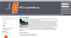 Desktop Screenshot of mtcleopoldsburg.be