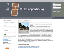 Tablet Screenshot of mtcleopoldsburg.be